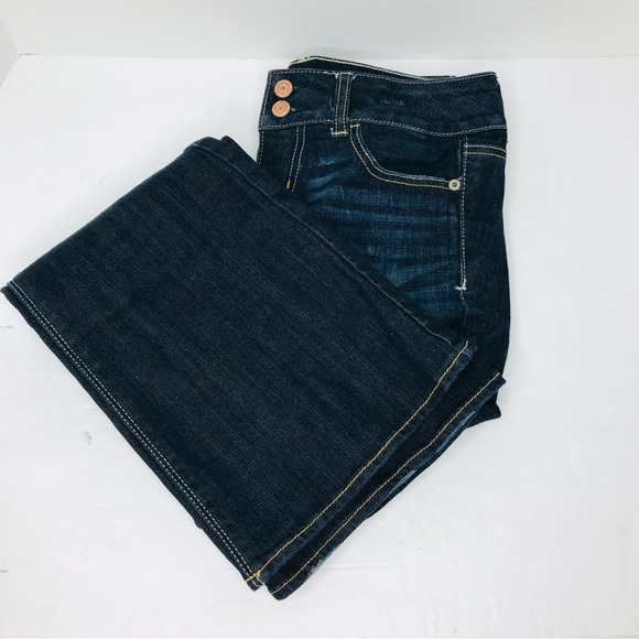 American Eagle denim jeans women’s 4 regular lot of 2 pair - Picture 5 of 9